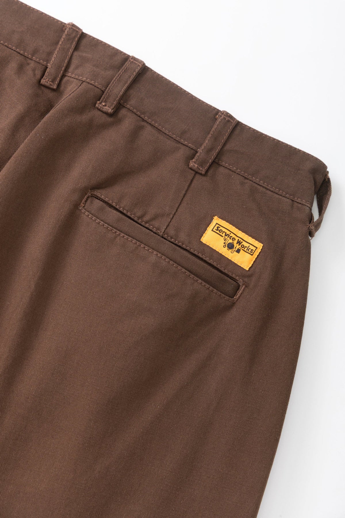 Service Works Twill Part Timer Pant Brown