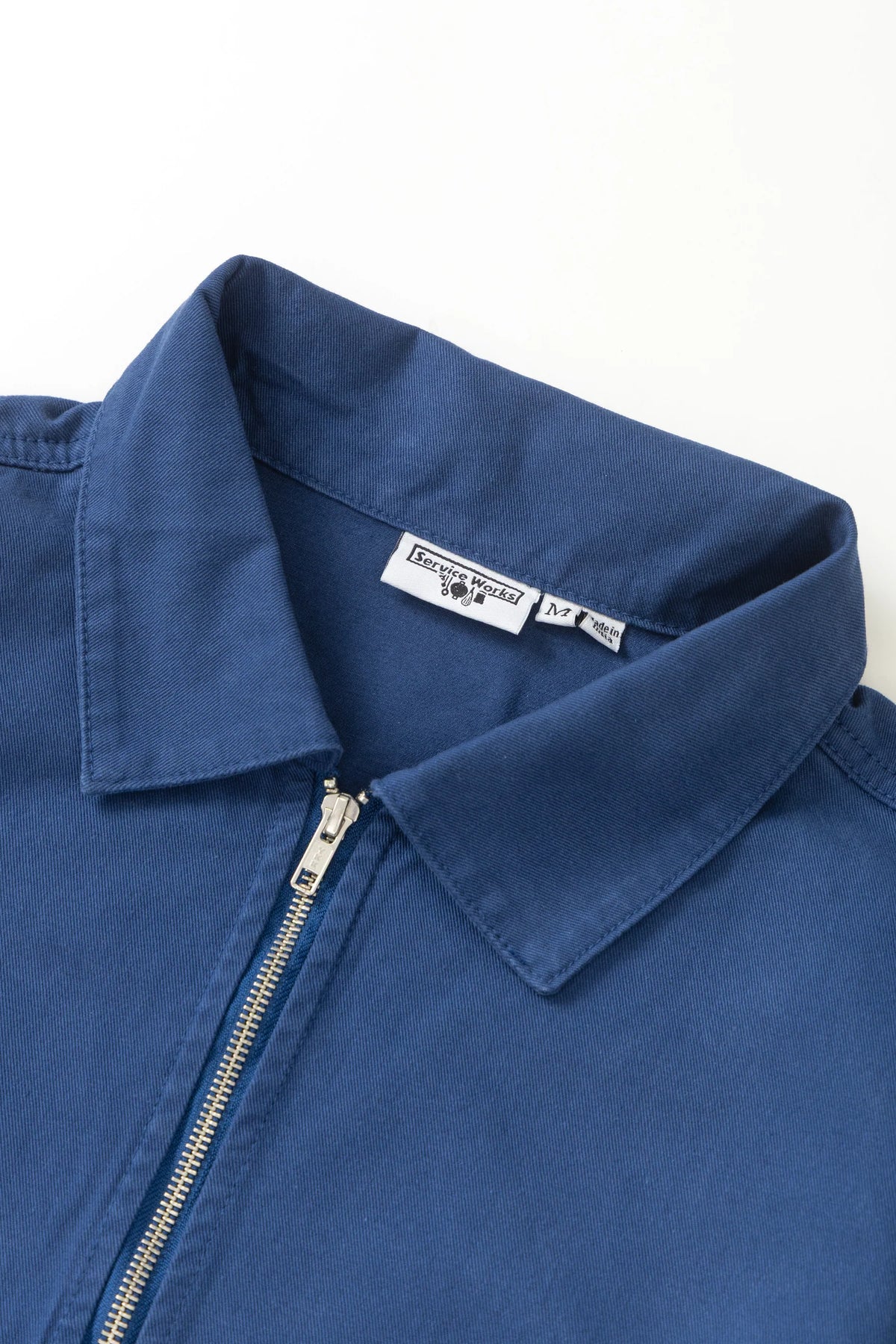 Service Works Twill Work Jacket Blue