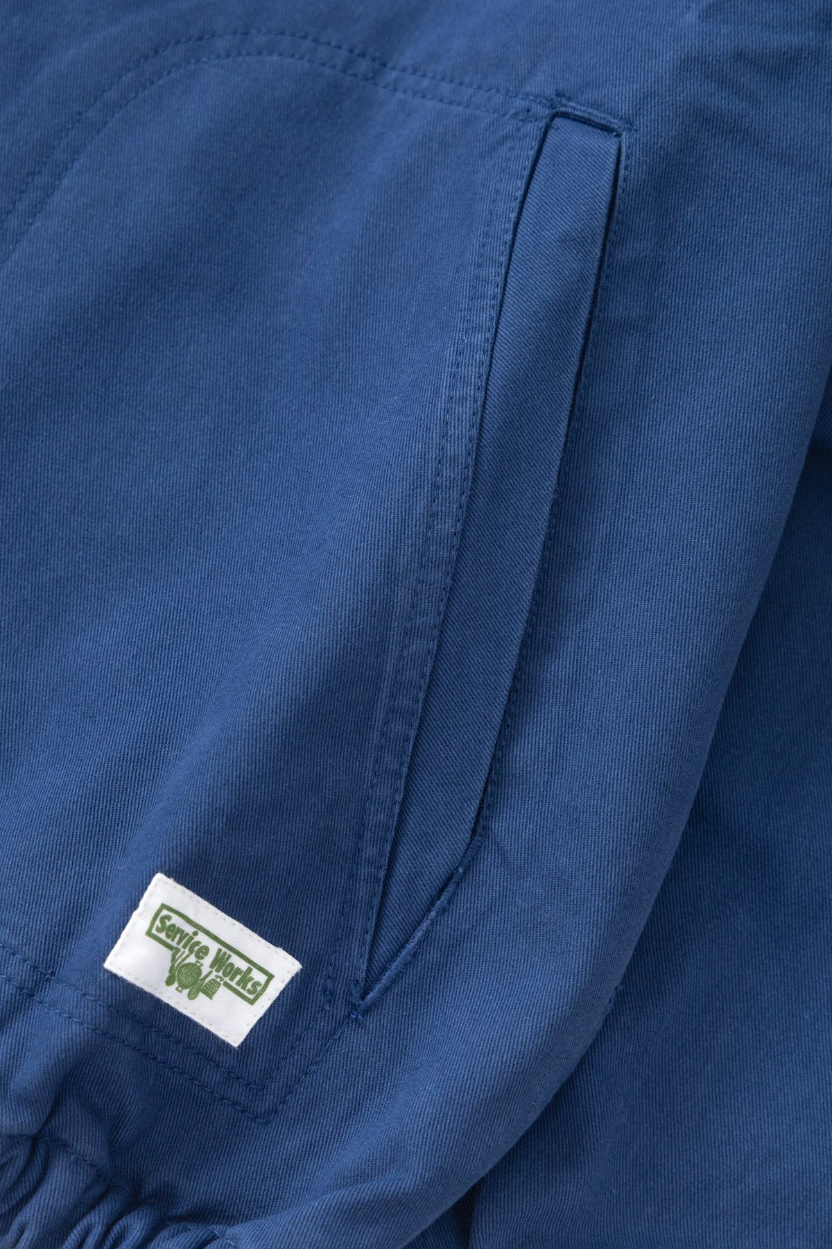 Service Works Twill Work Jacket Blue