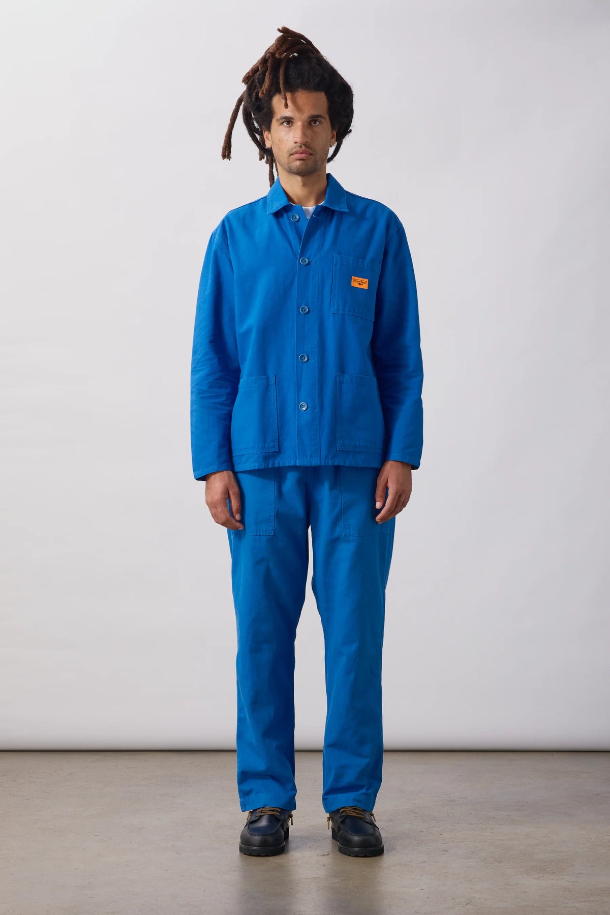 Service Works Classic Chore Shirt Cobalt Blue