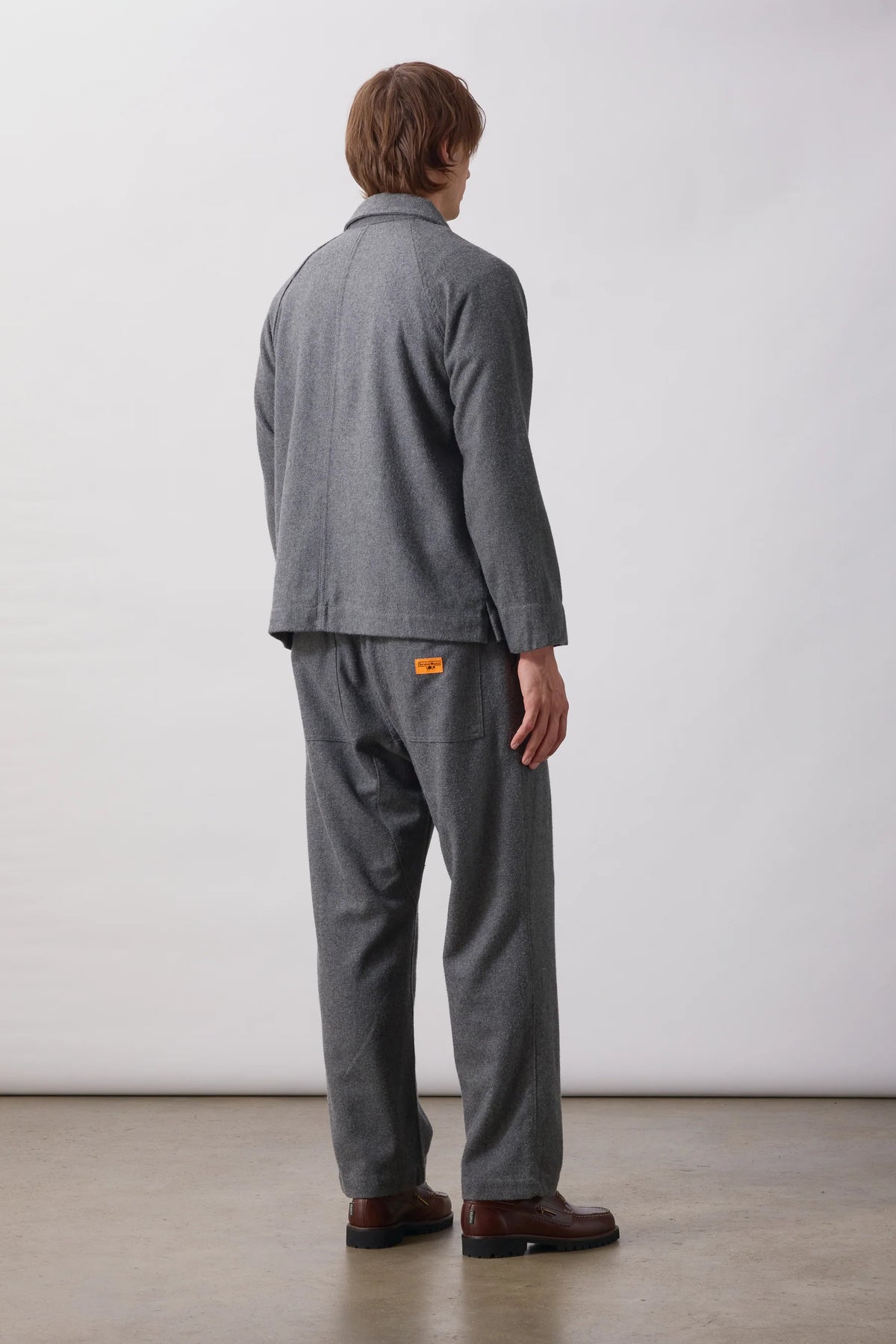 Service Works Flannel Front of House Jacket Charcoal