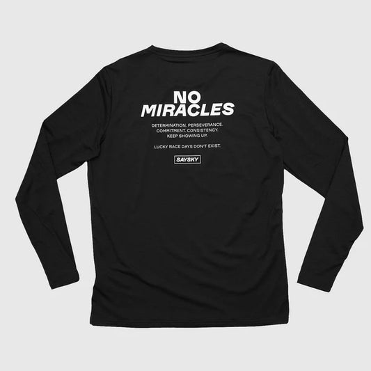 SAYSKY Statement Pace Long Sleeve T-shirt Black