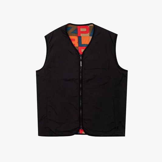Parlez Zone Fleece Gilet Black