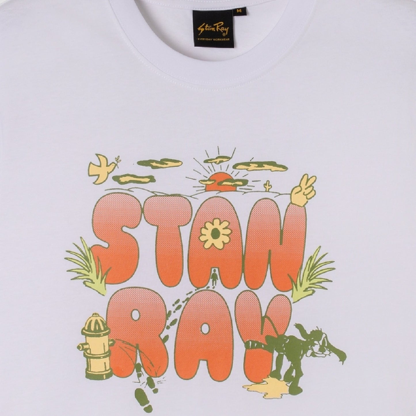 Stan Ray Double Bubble Tee White