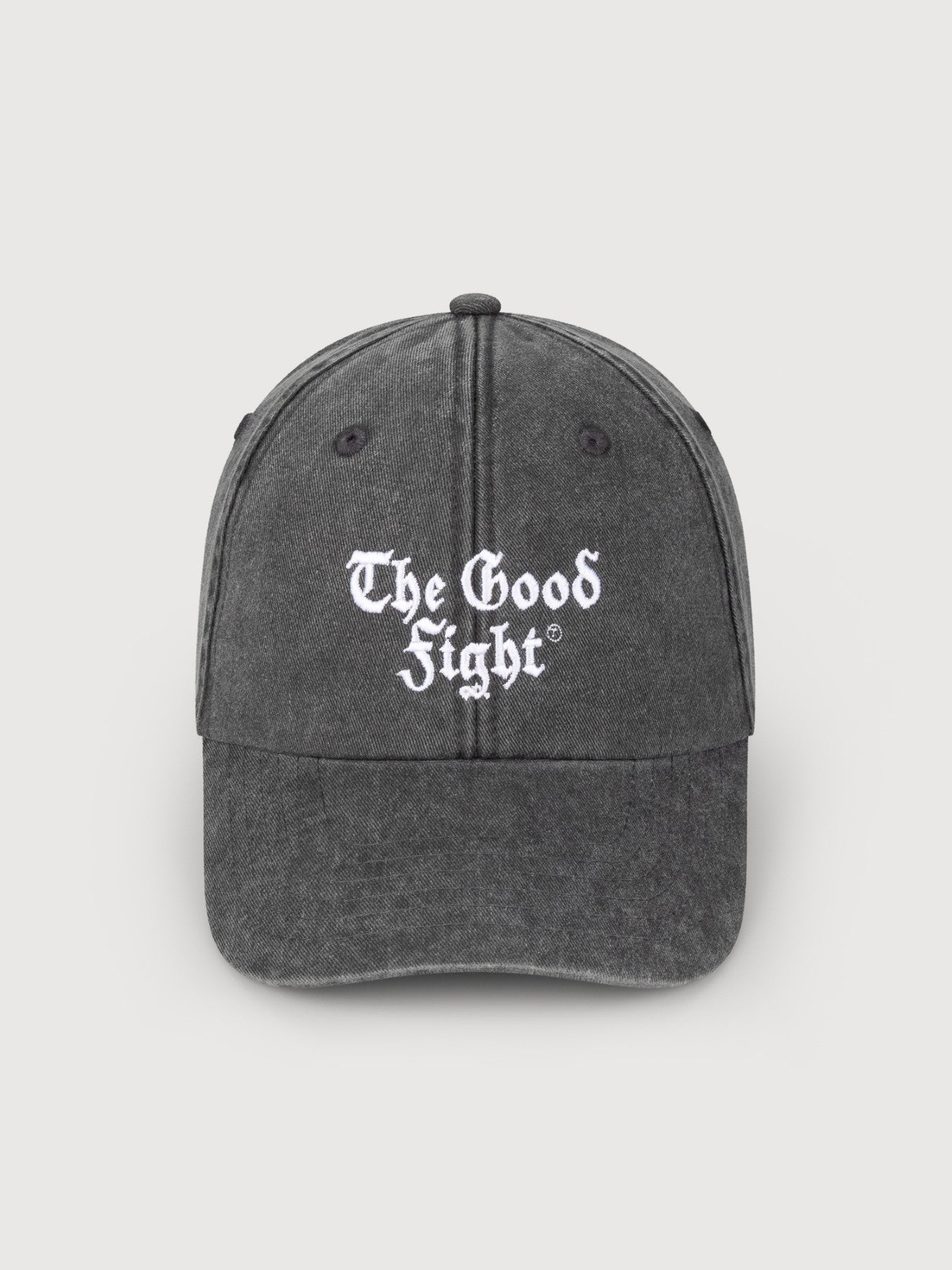 Acid Running The Good Fight Cap Washed Black