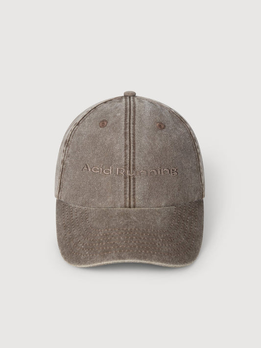 Acid Running Vintage Washed Logo Cap Falcon