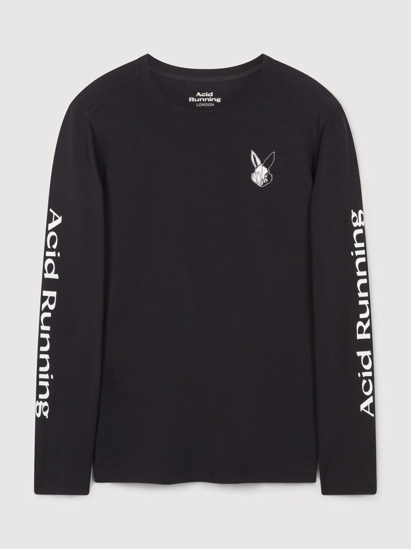 Acid Running Long Sleeve T-shirt Black