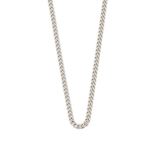 Serge DeNimes Silver Rhodium Diamond Cut Chain