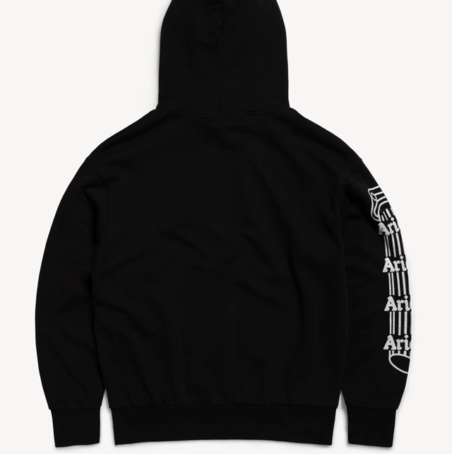 Aries Column Hoodie Black