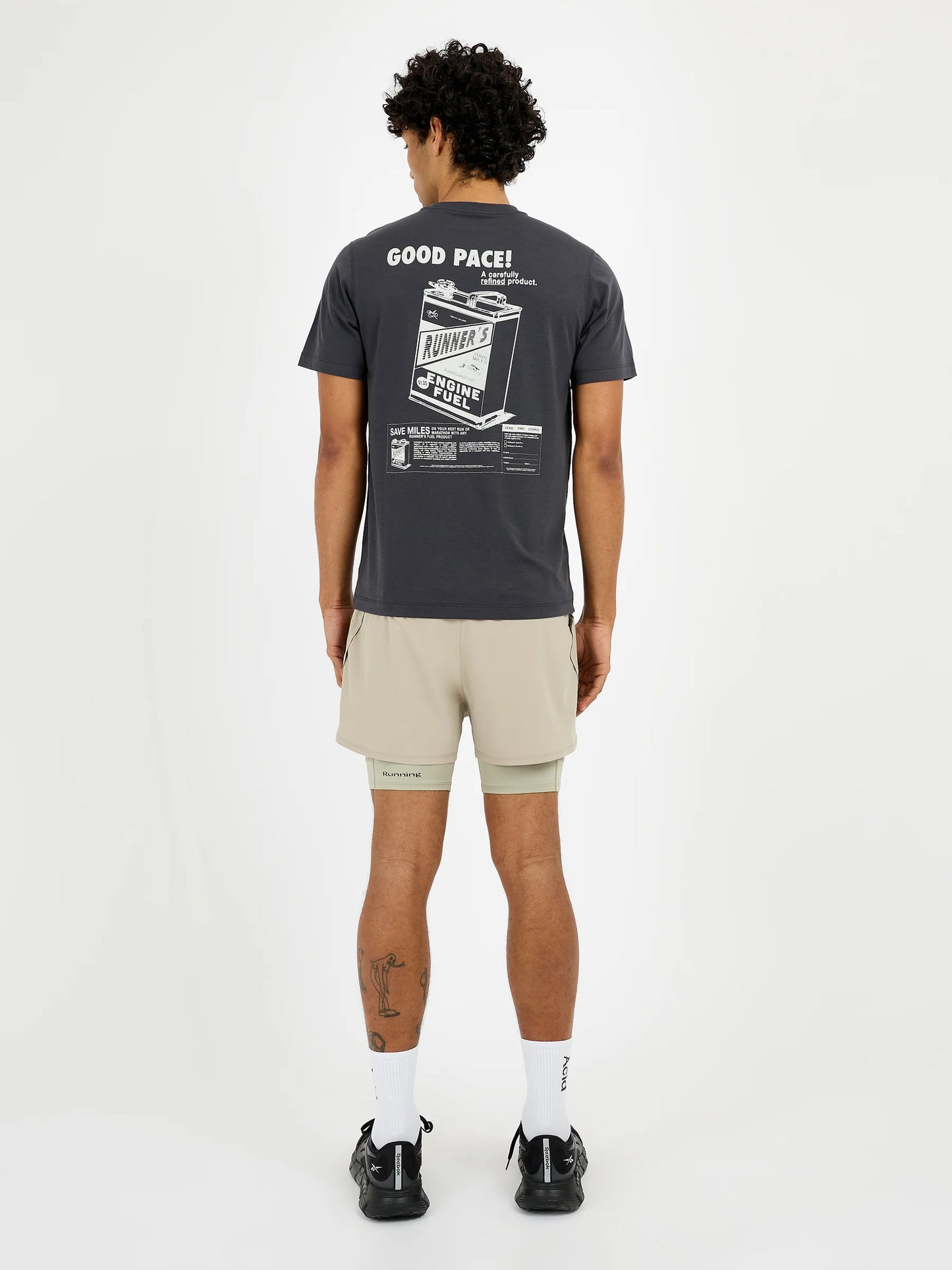 Acid Running Good Pace T-shirt Black