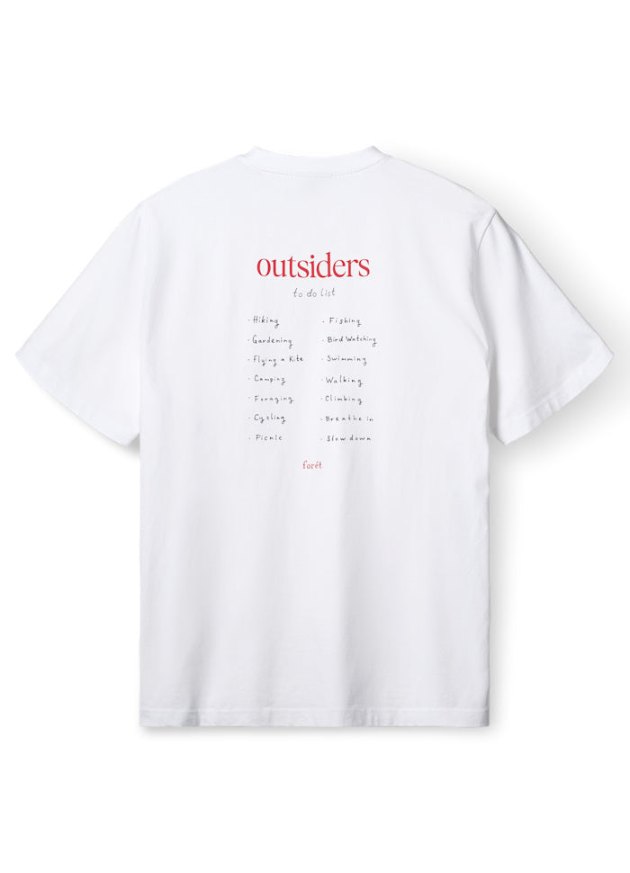 Forét To Do T-shirt White