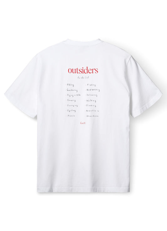 Forét To Do T-shirt White