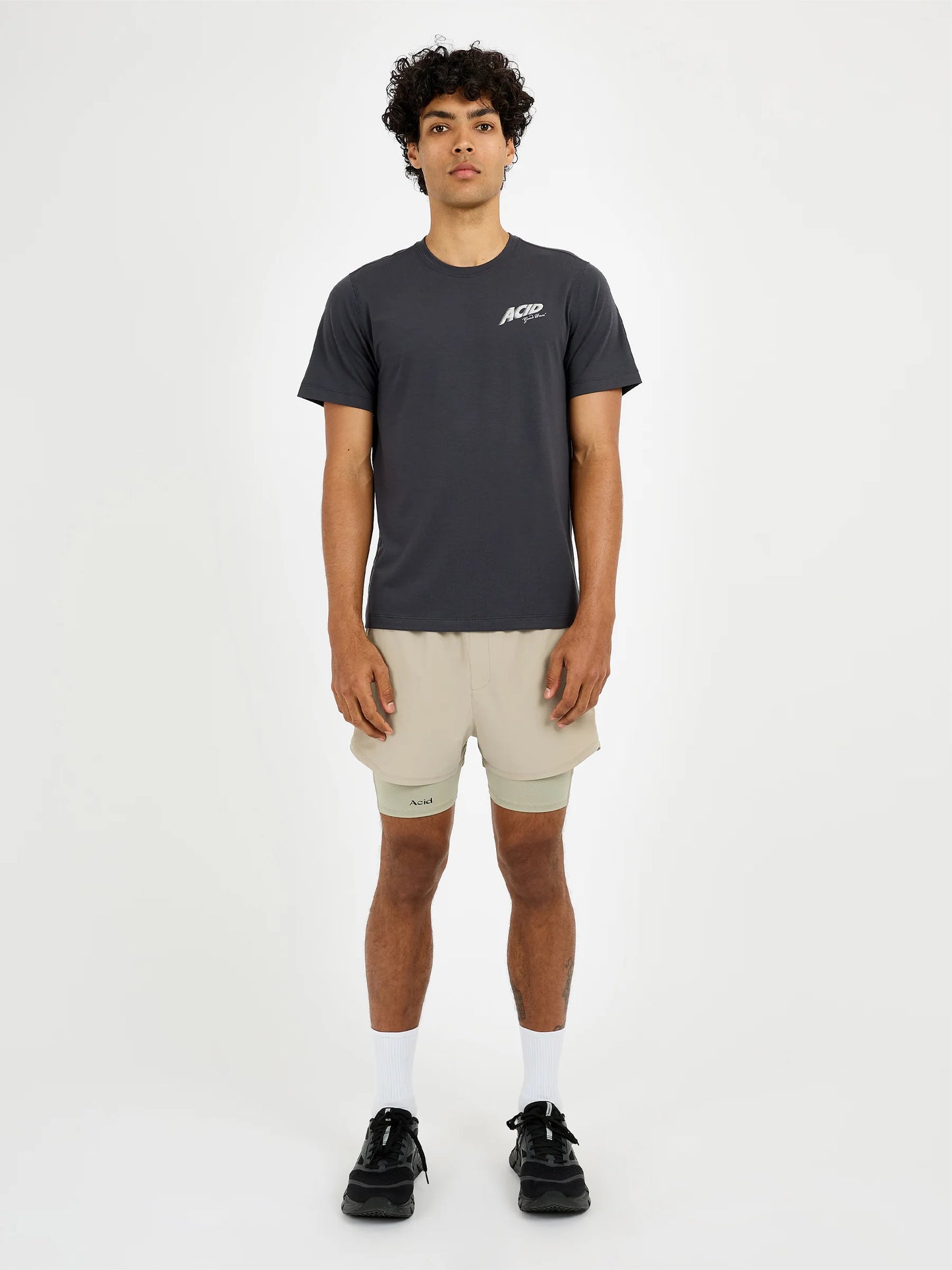 Acid Running Good Pace T-shirt Black