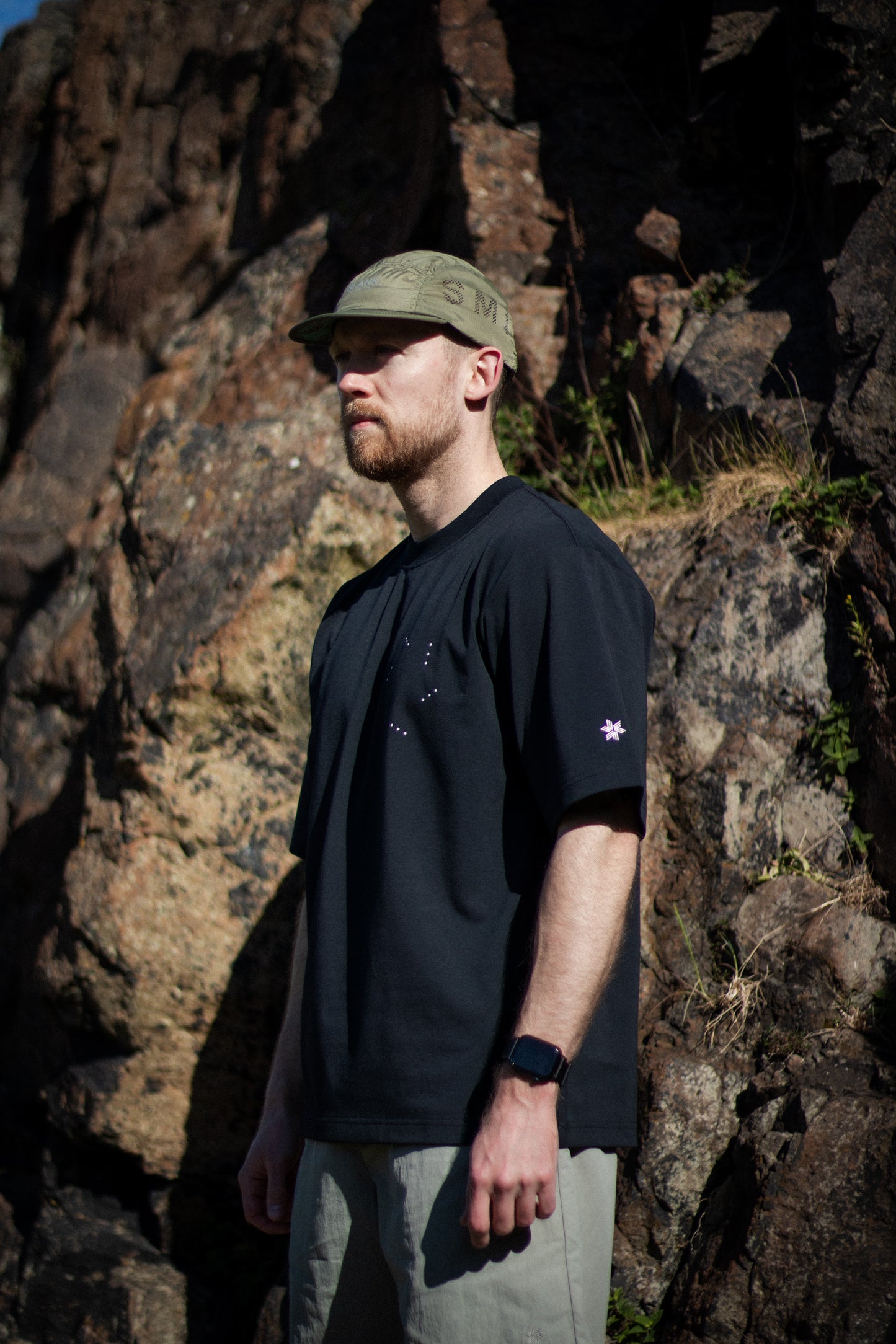Goldwin Star Graphic T-shirt Black