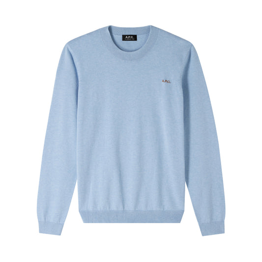 A.P.C. Amir Pullover Knit Light Blue