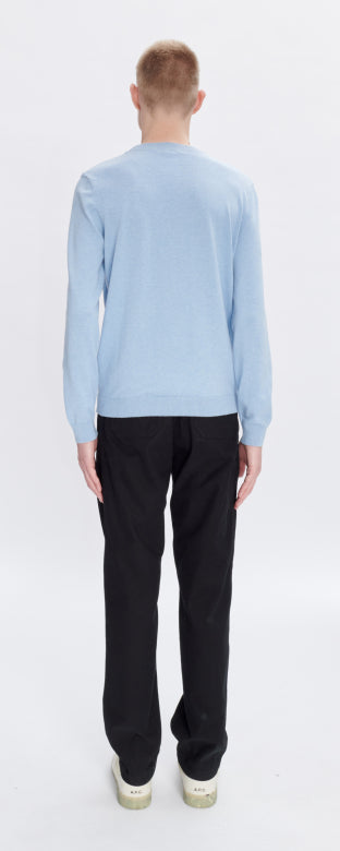 A.P.C. Amir Pullover Knit Light Blue