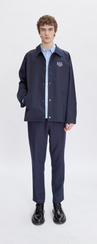 A.P.C. Regis Coach Jacket Dark Navy