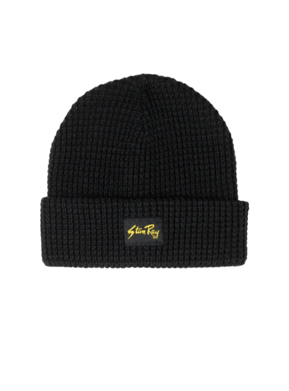 Stan Ray Waffle Beanie Black