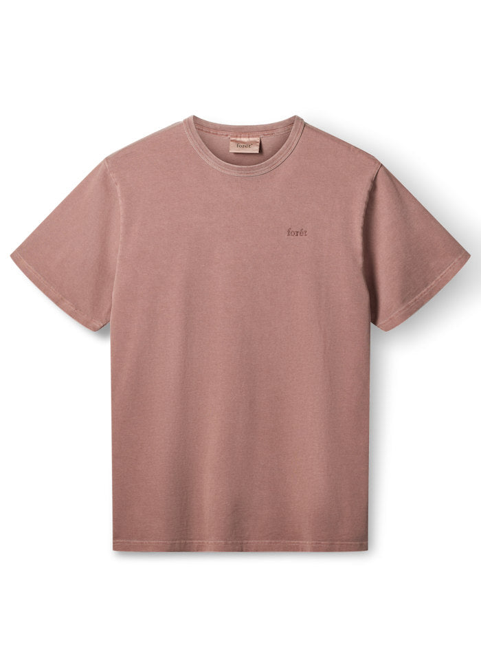 Forét Oak Pigment Dye T-shirt Rose Clay